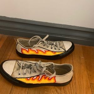 Custom painted converse